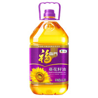 中粮 福临门  压榨一级葵花籽油  3.5L/桶