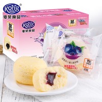 港荣蓝莓蒸蛋糕 多口味可选 整箱900g