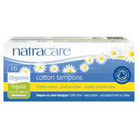 奈卡（NATRACARE） Natracare导管式卫生棉条16支(普通型)游泳泡澡必备
