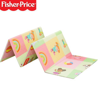 Fisher-Price 爬行垫XPE双面折叠垫儿童爬爬垫加厚地垫道路150*200*1cm