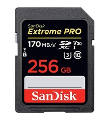 SanDisk 閃迪 Extreme PRO SDXC UHS-I 存儲卡-C10 256GB