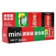 可口可乐 Coca-Cola 零度 Zero 碳酸饮料 可乐+雪碧 迷你罐 200ml*24罐 可口可乐出品 新老包装随机发货