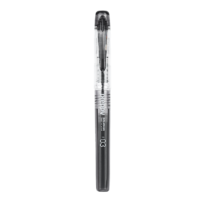 PLATINUM 白金 PSQ300 Preppy系列 透明笔 黑色 0.3mm