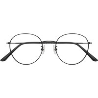 HAN防蓝光眼镜圆框框架女护眼防辐射上网办公保护眼睛平光护目镜