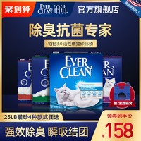 EVER CLEAN 铂钻 宠物活性炭除臭猫砂 11.3kg