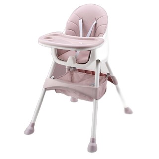 Kshatriya 刹帝利 婴儿餐椅+粉色弯曲叉勺 浅粉色