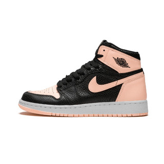 AIR JORDAN 正代系列 Air Jordan 1 女子篮球鞋 575441-081 黑粉脚趾 35.5