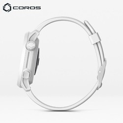 COROS高驰PACE2竞技运动手表GPS白色+硅胶表带