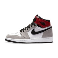 AIR JORDAN 正代系列 Air Jordan 1 女子篮球鞋 575441-126 烟灰白红脚趾 38