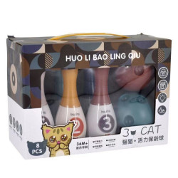 zhiqixiong 稚气熊 保龄球玩具 2球6瓶