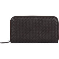 BOTTEGA VENETA 葆蝶家 男女款羊皮革编织钱包 114076 V001N