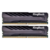 KINGBANK 金百达 DDR4 3600MHz 台式机内存 32GB（16GBx2）马甲条