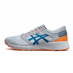 ASICS 亚瑟士 Roadhawk FF 2 TWIST 男子跑鞋 1011A611-020 橘黄/蓝/灰 42