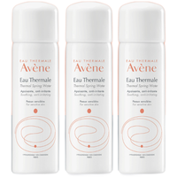 Avene 雅漾 舒泉喷雾50ML*3 便携 定妆补水保湿 修护敏感肌 爽肤水化妆水