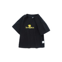 Balabala 巴拉巴拉 90001 男童T恤 黑色 120cm