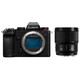 Panasonic 松下 DC-S5GK 全画幅 微单相机 黑色 85mm F1.8 定焦镜头 单头套机