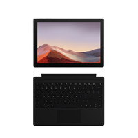 Microsoft 微软 Surface Pro 7 12.3英寸 Windows 10 平板电脑+典雅黑键盘(2736*1824dpi、酷睿i5-1035G4、8GB、256GB SSD、WiFi版、典雅黑、PUV-00022)