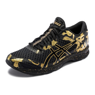 ASICS 亚瑟士 Gel-Noosa Tri 11 男子跑鞋 1011A631-003 黑色/金色 41.5