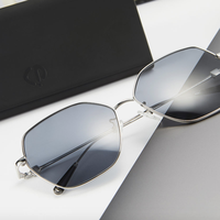 LUCKYMELIFE 尼龙偏光时尚金属框太阳镜