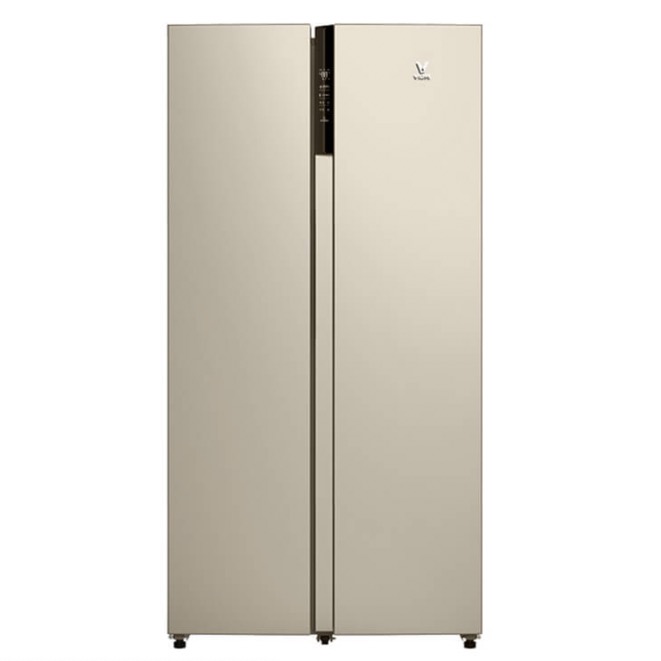 viomi云米bcd456wmsd456升对开门冰箱星光金