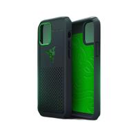 Razer 雷蛇 iPhone 12 Pro 冰铠专业版 硅胶散热保护壳 黑绿色