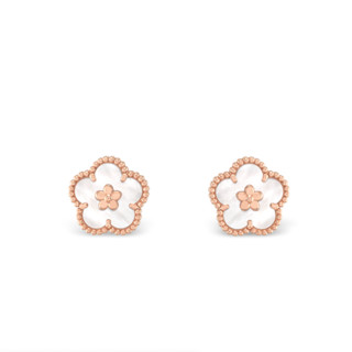 Van Cleef & Arpels 梵克雅宝 Lucky Spring系列  ARP7RU00 梅花18K玫瑰金耳钉