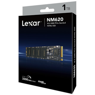 Lexar 雷克沙 NM620 NVMe M.2 固态硬盘 1TB（PCI-E3.0）