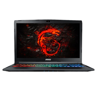 MSI 微星 GP62MVR 15.6英寸 游戏本 黑色(酷睿i7-7700HQ、GTX 1060 6G、8GB、128GB SSD+1TB HDD、1080P、IPS、60Hz、GP62MVR 7RFX-844CN)