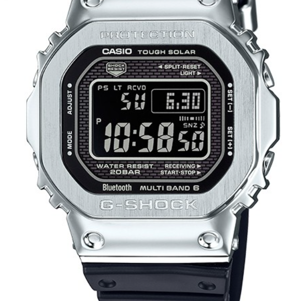 CASIO 卡西欧G-SHOCK系列43.2毫米太阳能电波腕表GMW-B5000-1 【报价