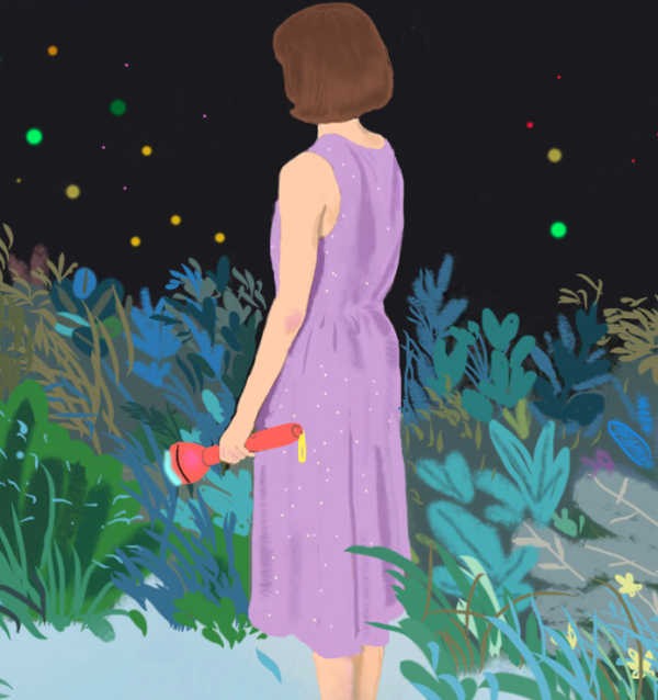 墨斗鱼卜番限量版画凌晨四点花未眠轻奢挂画3325cm50版进口版画纸