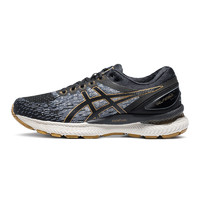 ASICS 亚瑟士 GEL-NIMBUS 22 KNIT 男子跑鞋 1011A794-001 黑色 US15