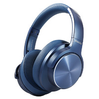 AUSDOM 阿斯盾 E9 Pro 耳罩式头戴式主动降噪蓝牙耳机 青蓝色