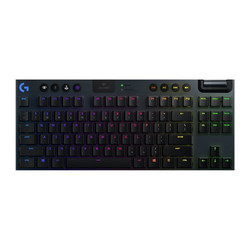 logitech 罗技 G913 TKL 87键 双模无线机械键盘 黑色 GL T轴 RGB