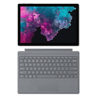 Microsoft 微软 Surface Pro 6 12.3英寸 二合一变形商务本 银色(酷睿i5-8250U、核芯显卡、8GB、128GB SSD、2.5K、IPS）