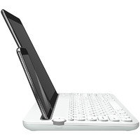 logitech 罗技 K480 79键 蓝牙无线薄膜键盘 白色