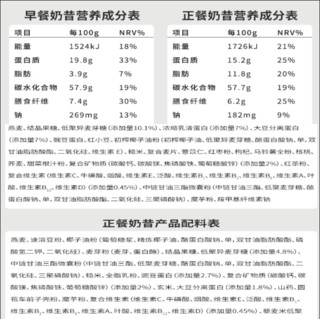 BURNING BOTTLE 燃·瓶 代餐奶昔组合装 665g（早餐红豆奶昔40g*7袋+正餐燕麦奶昔55g*7袋）