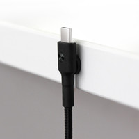 ZMI 紫米 USB-C编织数据线 30cm 黑色 不含磁吸