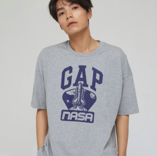 Gap 盖璞 NASA联名系列 男士短袖T恤 835801