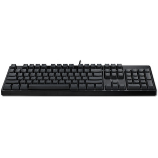RAPOO 雷柏 V860-104 104键 有线机械键盘 黑色 Cherry青轴 无光