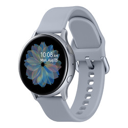 SAMSUNG 三星 Galaxy Watch Active 2（44mm，GPS，蓝牙） 智能手表-银色（美国版）