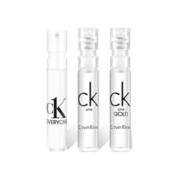 卡尔文·克莱恩 Calvin Klein ck香水 试香礼盒 肆意1.2ml+卡雷欧1.2ml+众我1.2毫升+回购券