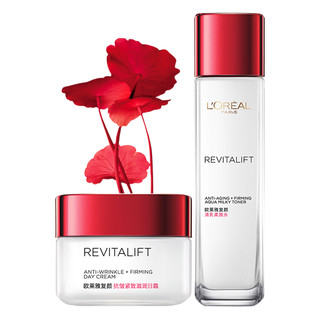 L'OREAL PARIS 巴黎欧莱雅 复颜抗皱紧致系列护肤套装 (洁面125ml+柔肤水130ml+乳液110ml+日霜50ml)