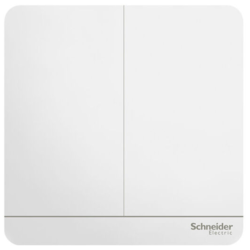 Schneider Electric 施耐德电气 AvatarOn绎尚系列 E8332L2_WE_C1 86型开关 二开双控 镜瓷白