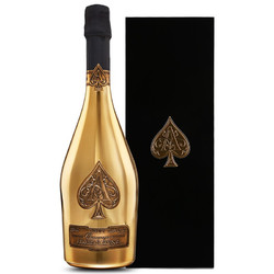 Champagne Armand de Brignac  黑桃A香槟  黑桃A黄金版香槟 750ml