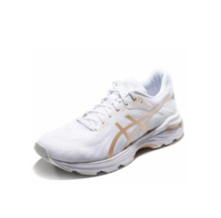 ASICS 亚瑟士 Gel-Pursue 5 女子跑鞋 1012A524-100 白色/金色 35.5