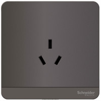 Schneider Electric 施耐德电气 AvatarOn绎尚系列 E83426_16CS_SL_C1 16A三孔插座 荧光灰色