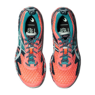 ASICS 亚瑟士 Gel-Noosa Tri 12 女子跑鞋 1012A578-700 橙红/绿色 38