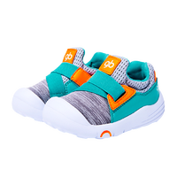 gb 好孩子 17SSLT013 儿童学步鞋 灰绿色 22码(内长140)