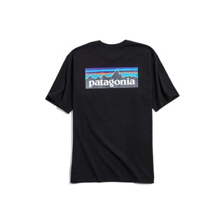 patagonia 巴塔哥尼亚 男士短袖T恤 60451481 黑色 S