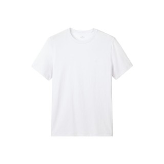 SEVEN 柒牌 男士圆领T恤 120T70340tk 白色 175